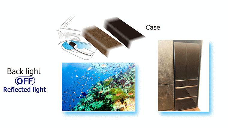 Garalit can be applied to produce icon image of appliance like refrigerator.